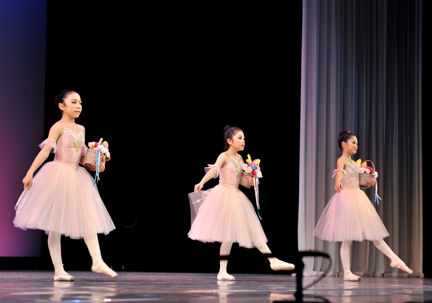 リズムエクスプレスのクラシックバレエはコースが5段階に分かれています。